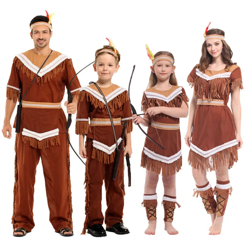 Umorden Halloween Women Indian Princess Costumes Kids Girls Pocahontas Huntress Costume Purim Party Mardi Gras Fancy Dress cosplay costume,kids girls dress,halloween dress outfit