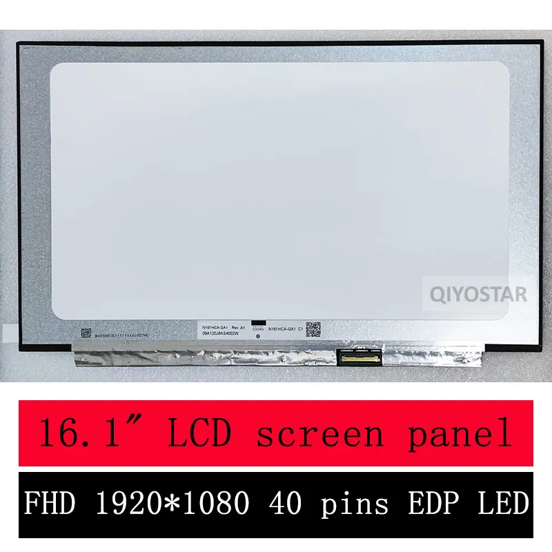 A Plus Screen Écran 16,1 compatible avec NV161FHM-NY1 NV161FHM-NY3
