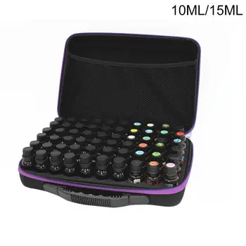 

60 Compartments Essential Oil Storage Bag Portable Travel Essential Oil Bottle Organizer Durable Women Perfume Collecting Case