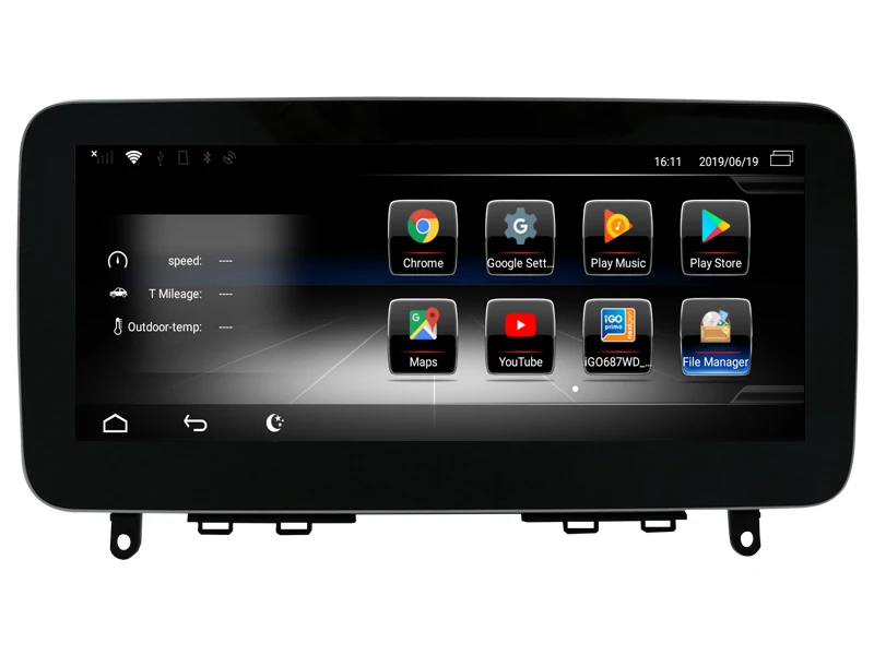 WITSON Android 9,0 10,25 ''автомобиль радио для BENZ C-класс W204/S204 C180 C200 C220 C250 C260 C280 C300 C350 C400 C450 C43AMG C63AMG