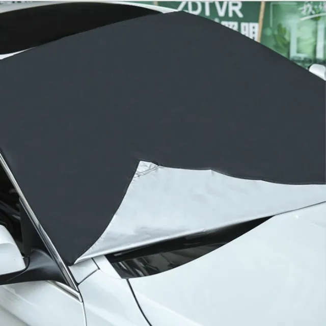 Acheter Couverture de neige magnétique de voiture pare-brise avant hiver  glace neige gel garde protecteur Protection solaire Film en aluminium  couverture de pare-brise avant de voiture