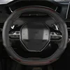 New 5 Colors Car-styling Sport Auto Steering Wheel Covers Anti-Slip 100% Micro Fiber Leather For Peugeot 3008 4008 5008 ► Photo 2/5