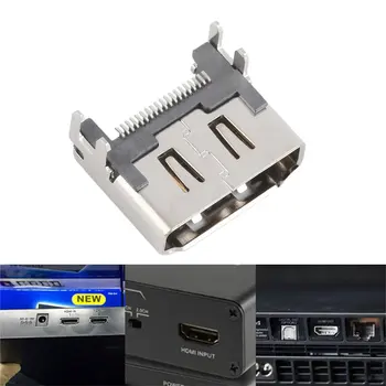 

For PS4 HDMI Port Socket Interface Connector For PlayStation 4 Perfectly designed For PS4 Best Replacement for Cracked Parts