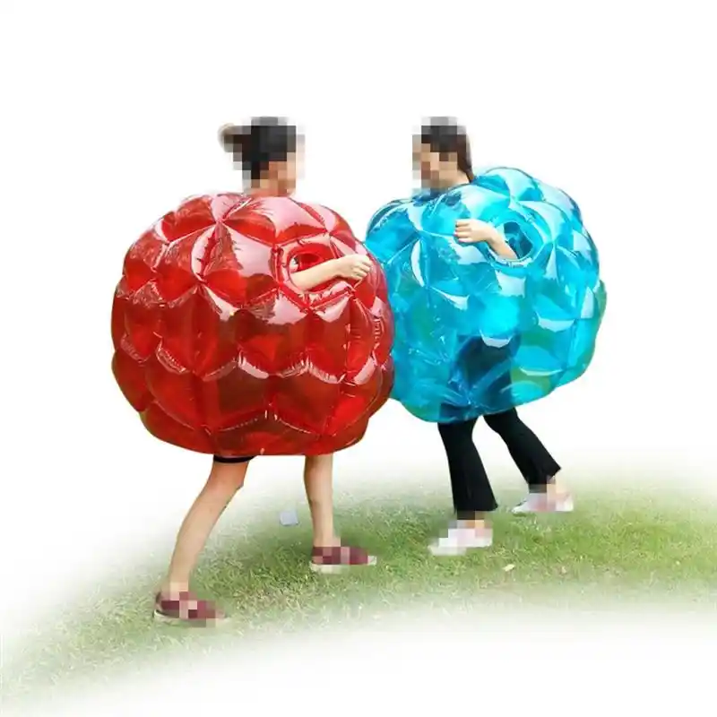 2pcs Set 60cm Bumper Ball Soft Pvc Inflatable Portable Bubble Ball Bumper Ball Body Ball Toys For Beach Park Outdoor Funny Toys Inflatable Bouncers Aliexpress