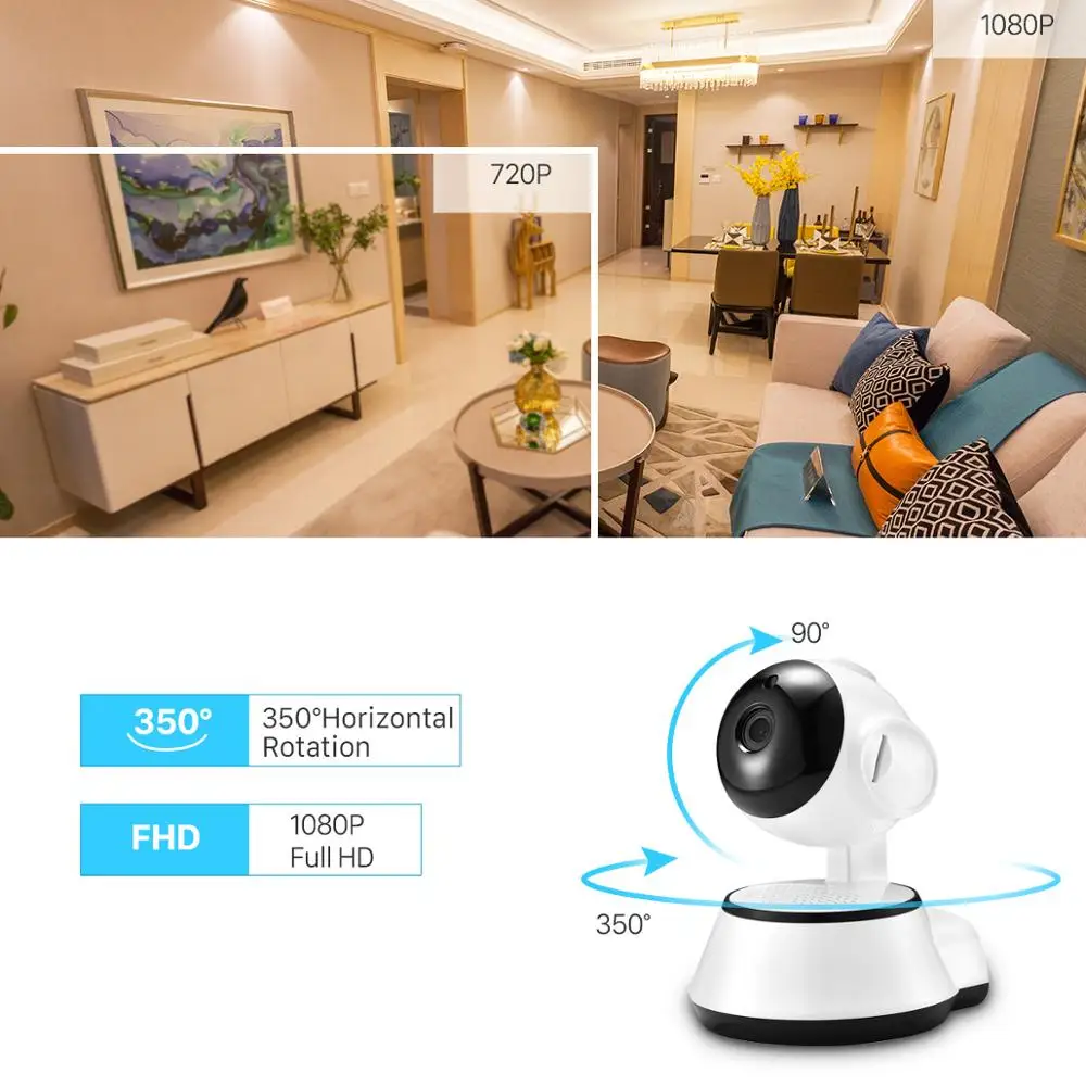 IP камера BESDER Wi Fi HD 720P с функцией ночного видения|cctv camera|security ipip cctv camera |