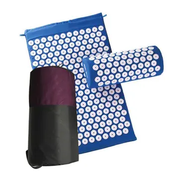 

Massage Acupuncture Yoga Mat Acupressure Pillow Cushion Body Back Muscle Pain Relief Acupuncture Mat
