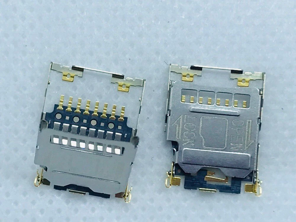 X Флип старая машина 6/8pin Micro SIM TF SD карта адаптер держатель ридер материнская плата гибкий кабель ремонт аксессуар FPC Металл извлечения Pin