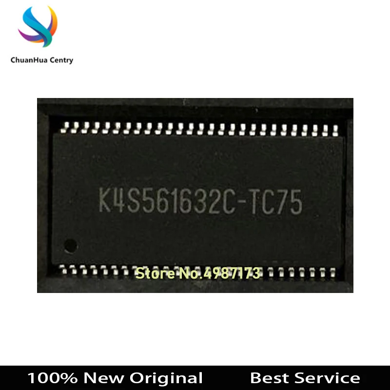1 Pcs K4S561632C-TC75 K4S641632D-TC80 MT48LC8M16A2P-7EIT:L MT48LC4M16A2P-6AIT:J M12L2561616A-6T TSOP54 Original In Stock | Электроника