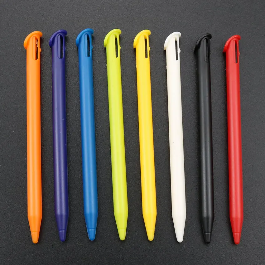 JCD 8pcs Multi-Color Plastic Touch Screen Pen For New 3DSLL Stylus Portable Pen Pencil Touchpen Set for Nintendo New 3DS XL LL