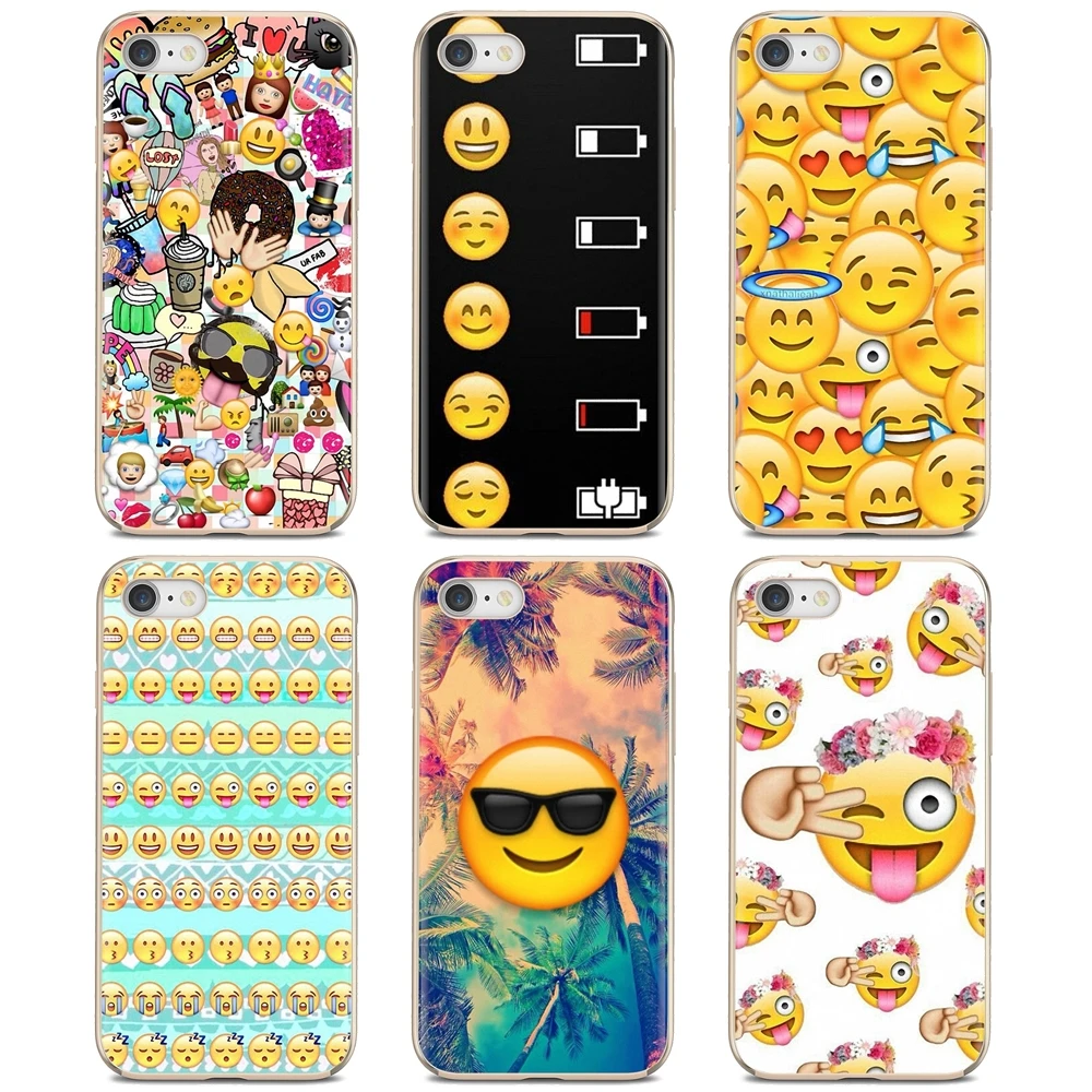 Мягкие чехлы со смайликами для Huawei Mate 20 30 40 7 8 9 10 Lite Pro P Smart 2018 2019 Plus G7 G8 | Мобильные