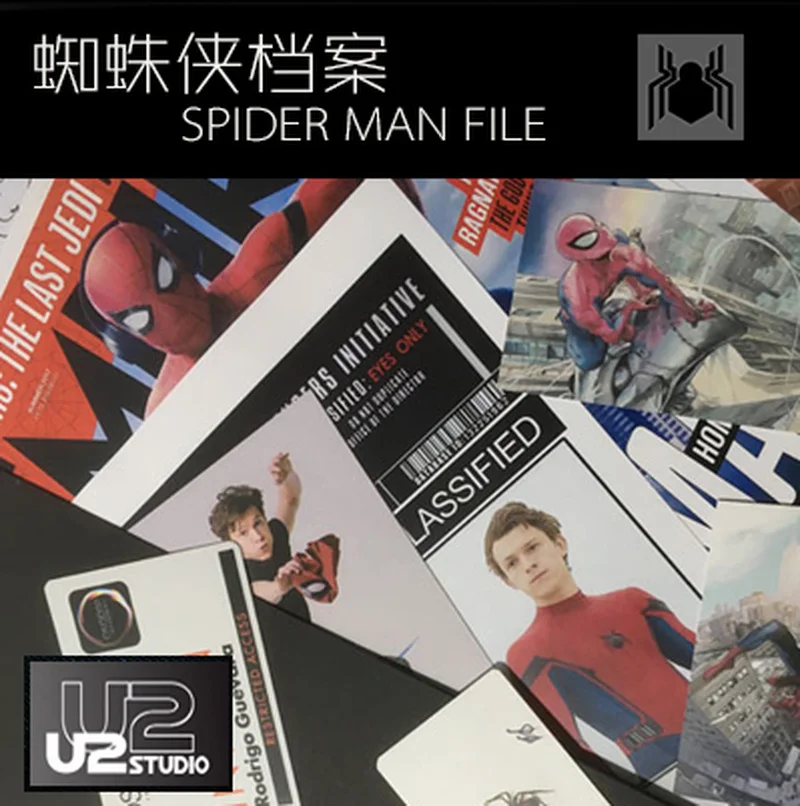

Superhero Cosplay Peter Parker Archives Aegis File Bag Folder Private File Document Paper Craft/Card Making Props Accessories