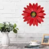 Wrought Iron Daisy Wall Hanging Metal Flower Wall Sculptures Art Decorations For Kitchen Living Room Bedroom Terrace Backyard 5