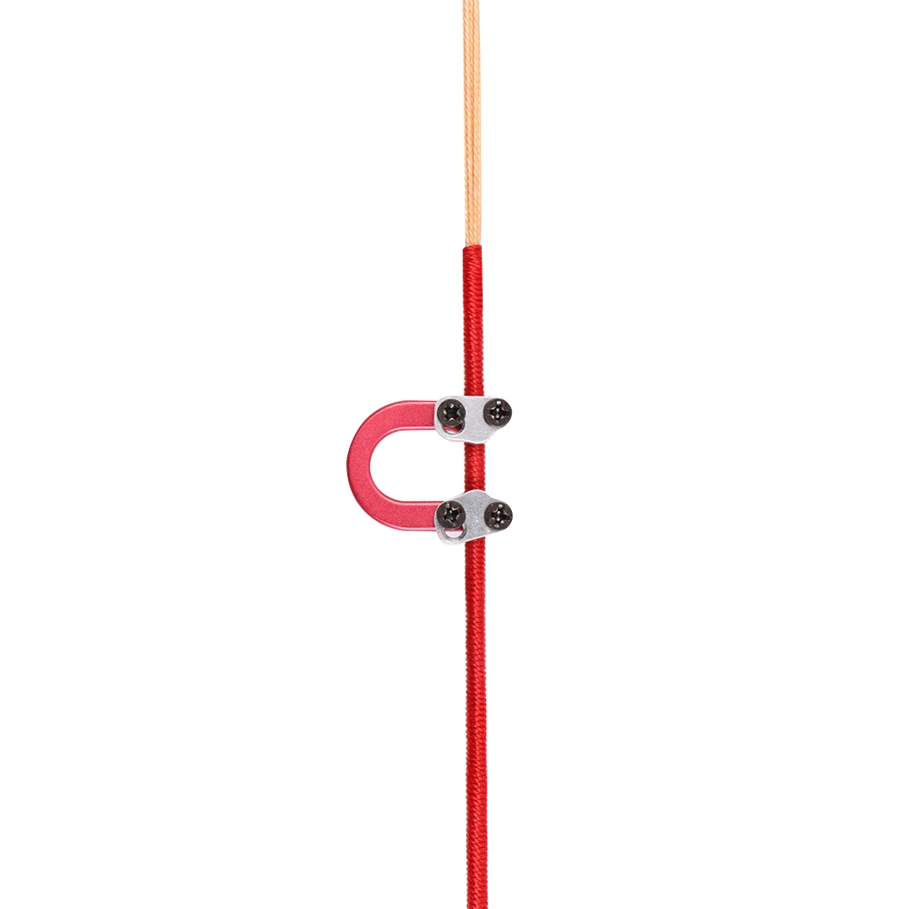 

Стрельба из лука металлический D Кольцо Алюминиевый U Nock Bowstring безопасности веревка лук релиз Пряжка помощь блочный лук Охота Стрельба аксессуары