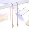 Double Fair Piercing Earrings For Women Korean Style Aesthetic Jewellery Long Ear Line Earings Fashion Jewelry 2022 DFE319 ► Photo 1/6