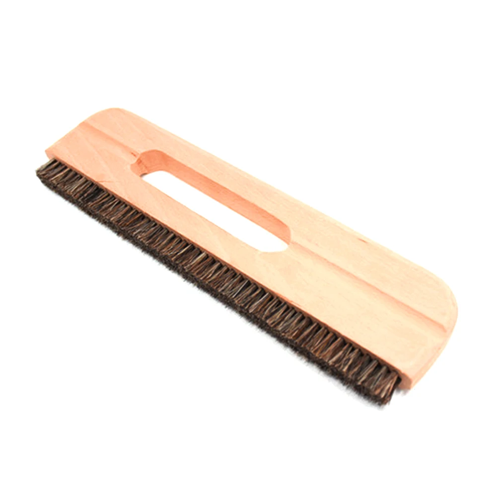 

1PC Wall Sticker Brush Wooden Handle Hand Tools Roller Horsehair Decorating Paperhanging Painting Bristle
