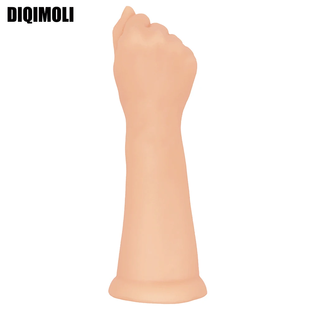 Poing 27.5*8CM gode surdimensionné Simulation bras godes poing jouets sexuels grosse bite douce pour Masturbation féminine F s_voghion.com