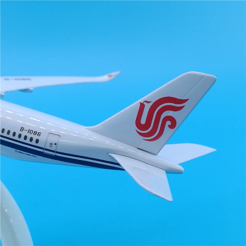 20 см 1:400 шкала Air China Airbus A350-900 модель самолета литой Сплав модель самолета коллекционные украшения подарки