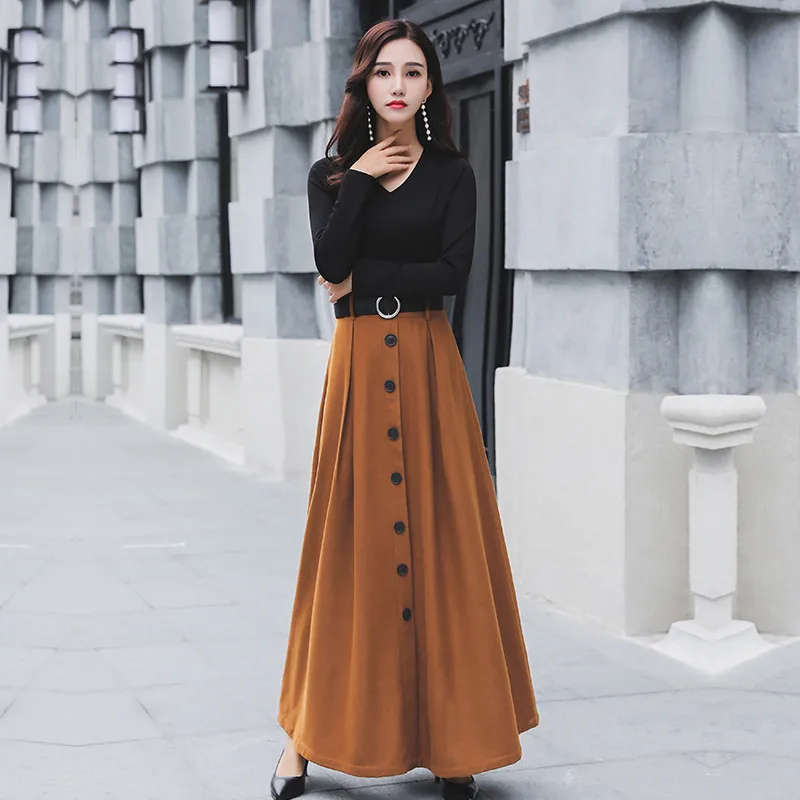 Женское повседневное осенне-зимнее платье 2020 винтажное женское с v-образным