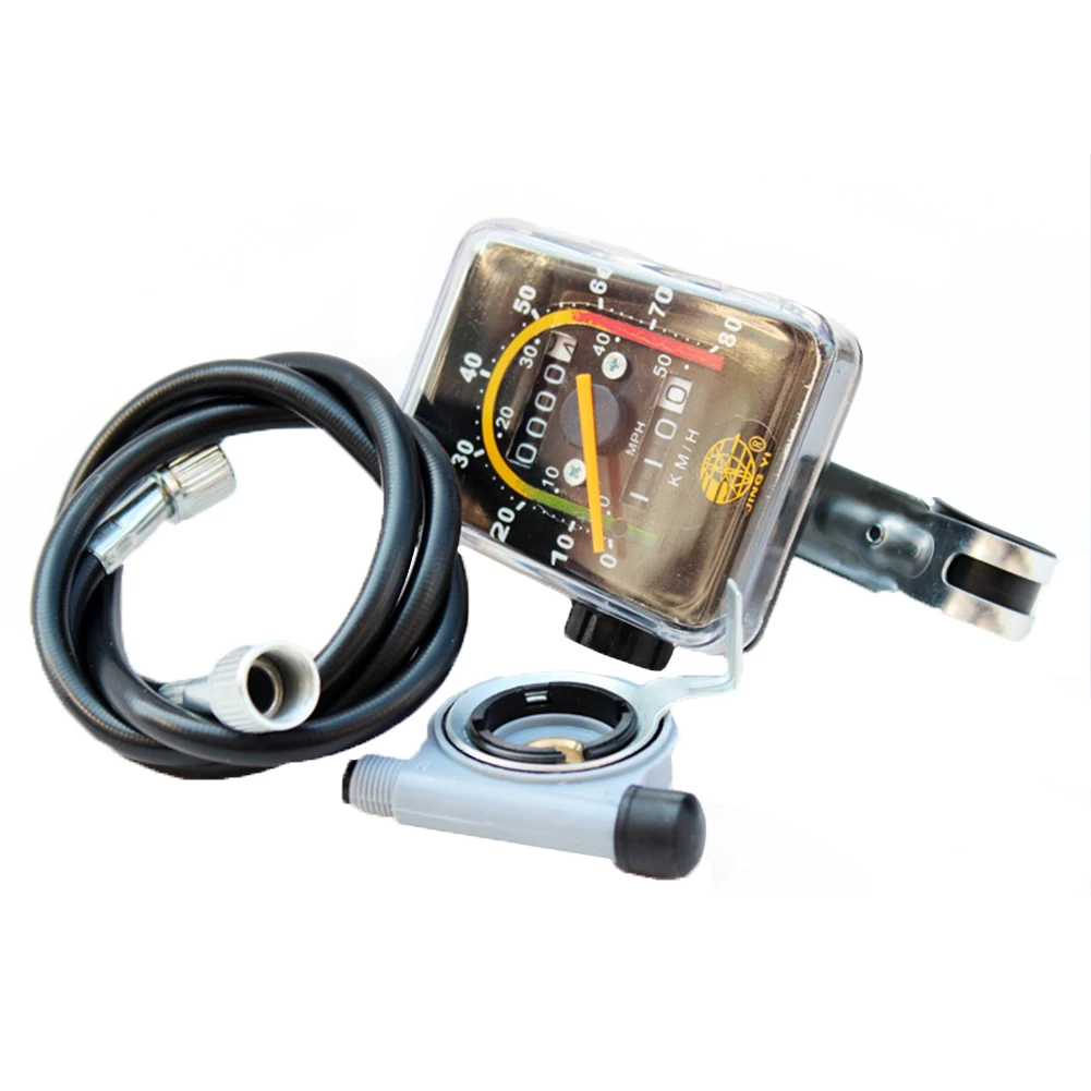 Bicycle Speedometer Tricycle Speedometer Square Mechanical Stopwatch