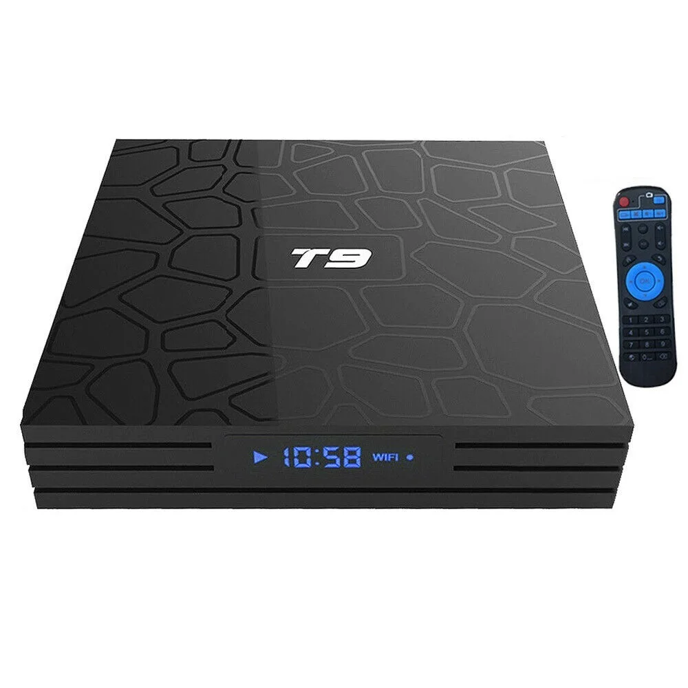 Приставка Смарт ТВ T9 4K 4 ядра + 32 ГБ Wi Fi HDMI|ТВ-приставки и медиаплееры| |