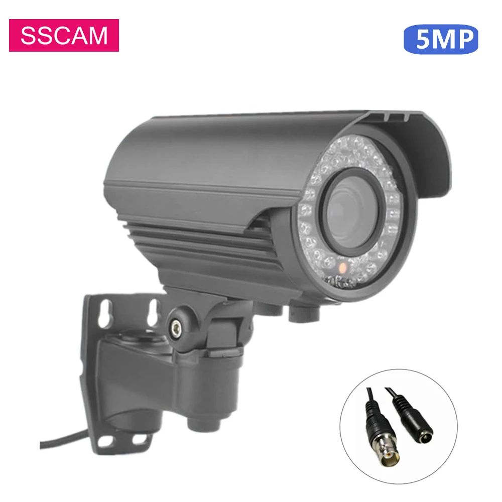 

2MP 5MP Varifocal AHD Security Camera 1080P 2.8-12mm 4xZoom Manual Lens Sony 323 Infrared Analog Surveillance CCTV Camera 30M IR