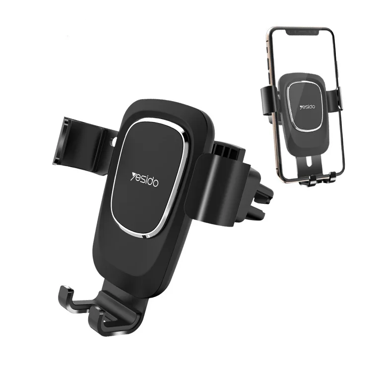 

Universal Rotating Gravity Linkage ABS Alloy Material Phone Holder For Car Air Vent Bracket For Universal Mobile Phone (C50)