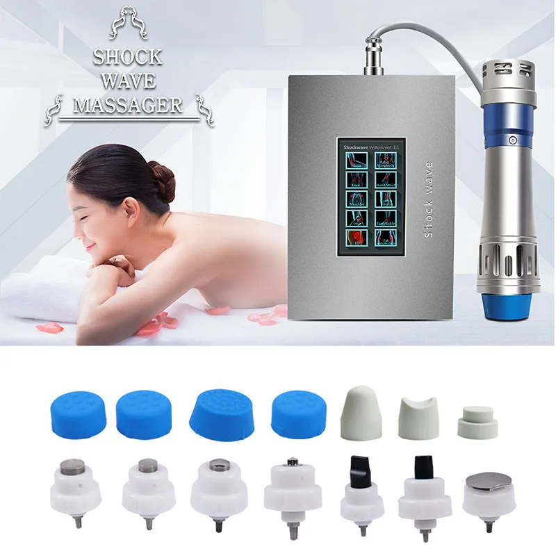 Portable Shockwave Therapy Machine Physiotherapy Shock Waves Vibrator-Massagers  Muscle Machine Health Body Massager Pain Relief - AliExpress