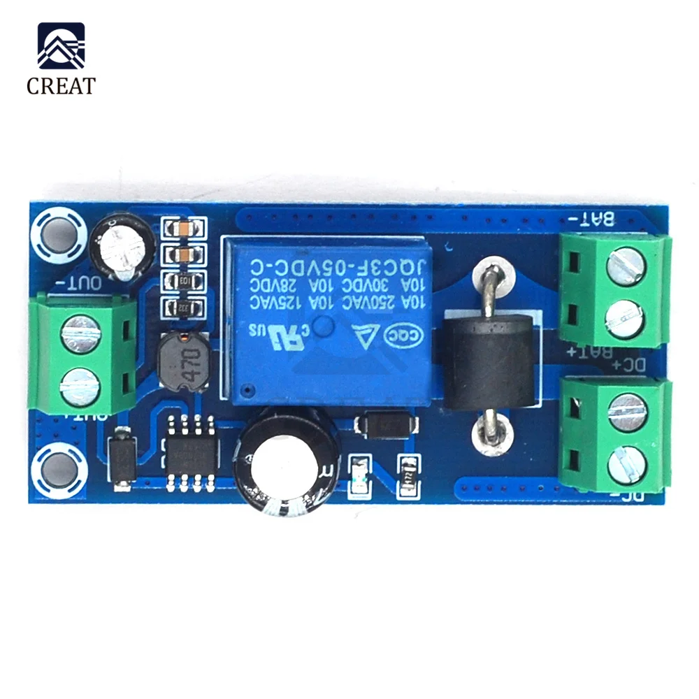 DC 5V 48V/DC 12V 48V Relay Module Power Off Protection Module Automatic