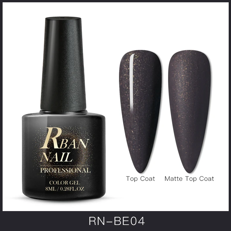 S08370 RBAN NAIL 8 мл УФ-гель для ногтей с блестками лак для ногтей от носков стойкий Полупостоянный лак для ногтей Маникюр УФ светодиодный лак для ногтей - Цвет: S08370