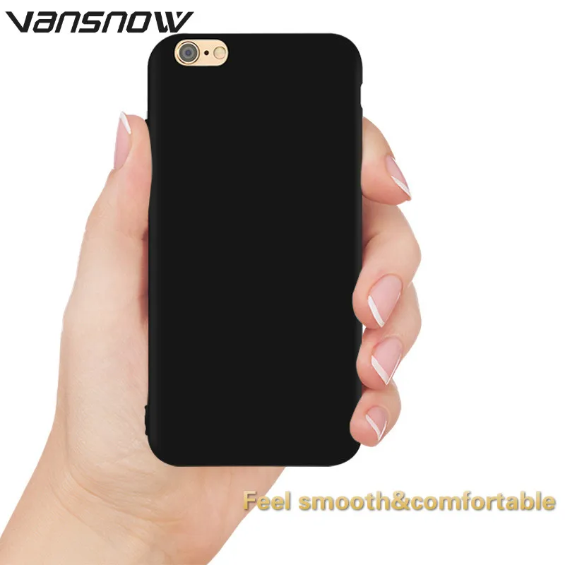 

2019 New Upgrade Silicone Phone Cases For IPhone XS Max XR Back Cover Black Soft Matte TPU Phone Case For IPhone 7 8 6 6S Plus X