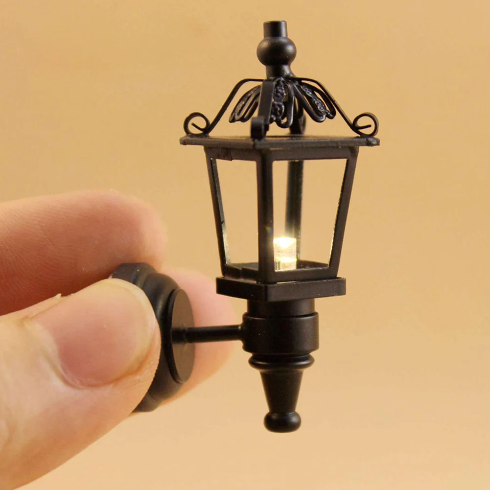 Кукольный домик мебель легко наносить мини Fadeless батарейках металлические