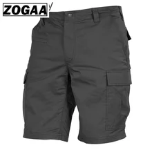 ZOGAA мужские шорты брюки тактическая группировка сухопутных сил карго шорты Пешие прогулки боевой камуфляж Новые мужские повседневные большие размеры для мужчин спортивные брюки