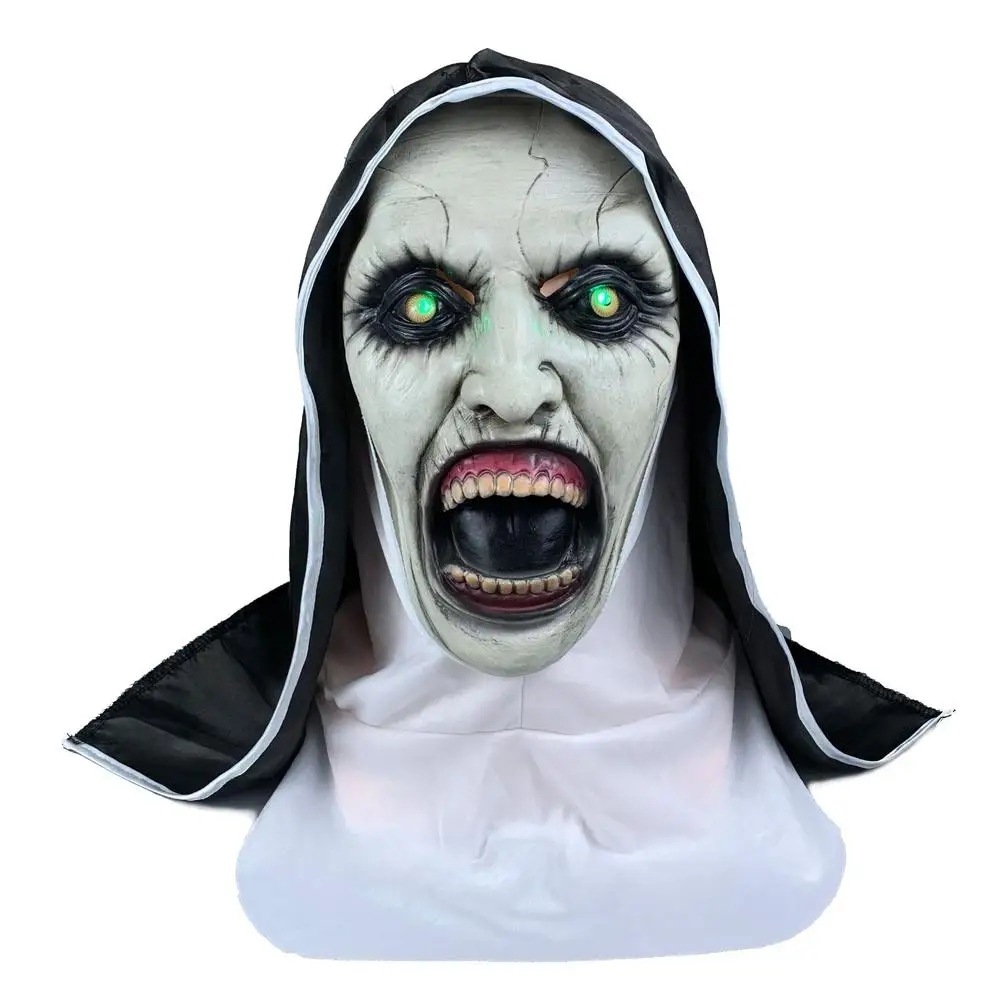 Хэллоуин пугающая маска призрак трюк маски предметы для вечеринок жуткий дом с привидениями бутафория страшный Хэллоуин Рождество