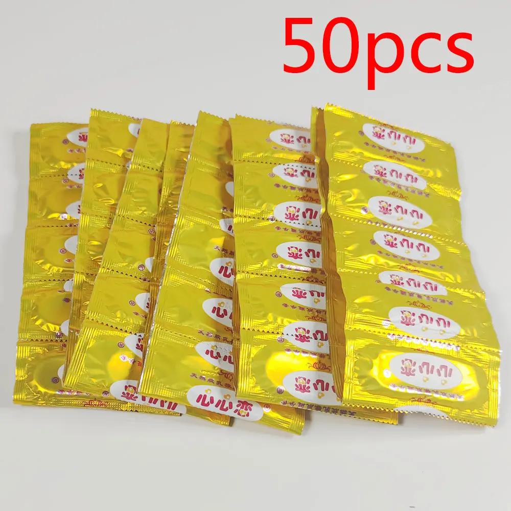 50 Pcs Wholesale Condoms Best Quality Slim Condom For Men Safe Contraception Penis Sleeve Kondom Adult Sex Products
