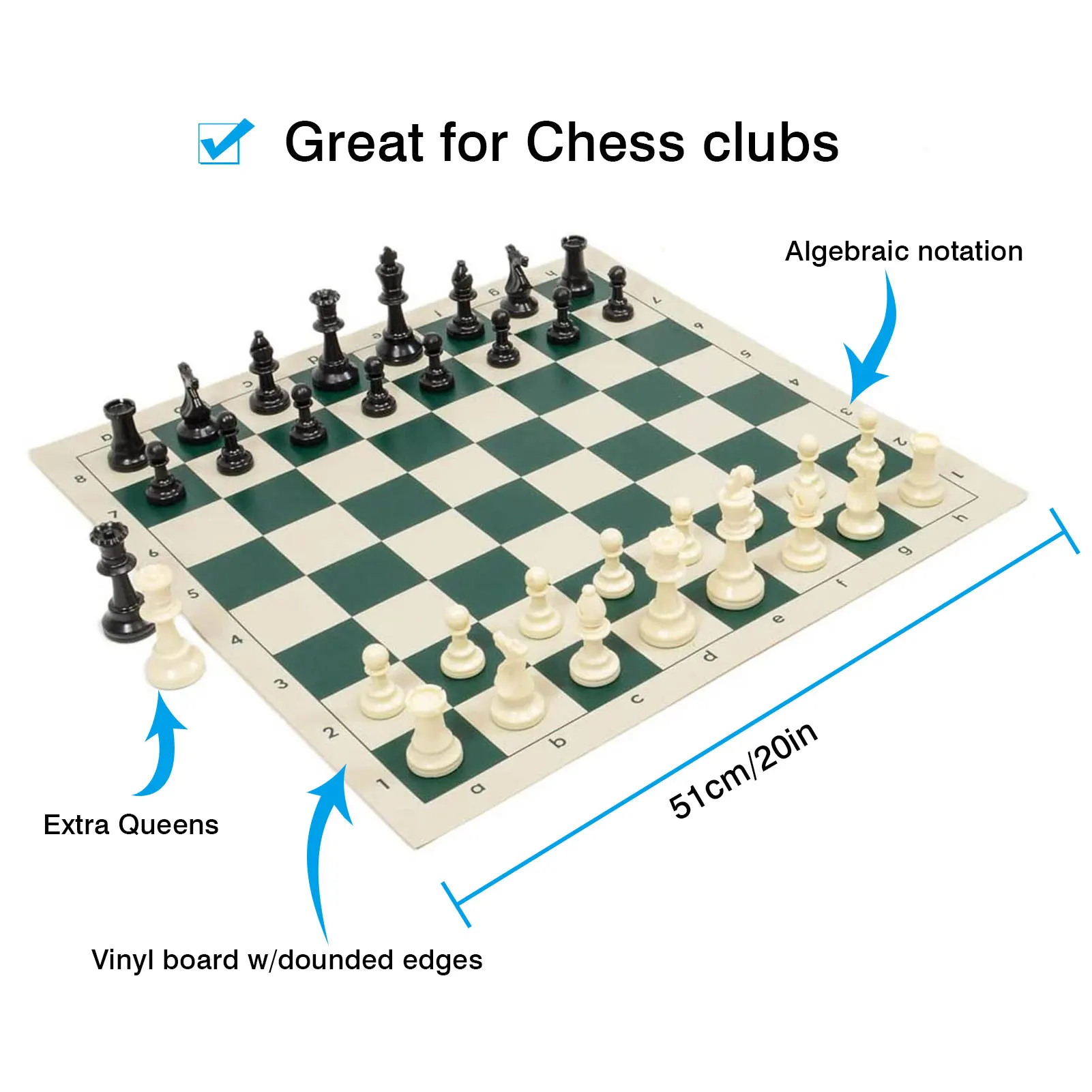 Portable Travel Chess Traditional Chess Board Set for Club Tournament with Rolled Board   Plastic Chess Bag Game 1