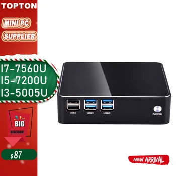 

Desktop Computers Mini PC Intel Core i7 7567U i5 6287U i3 7167U Iris Plus Graphics Windows 10 Nuc Linux HDMI VGA 300M WiFi 6*USB