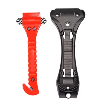 

2 In 1 Mini Car Safety Hammer Life-Saving Escape Hammer Cutting Knife Multi Tool Car Window Broken Emergency Glass Breaker