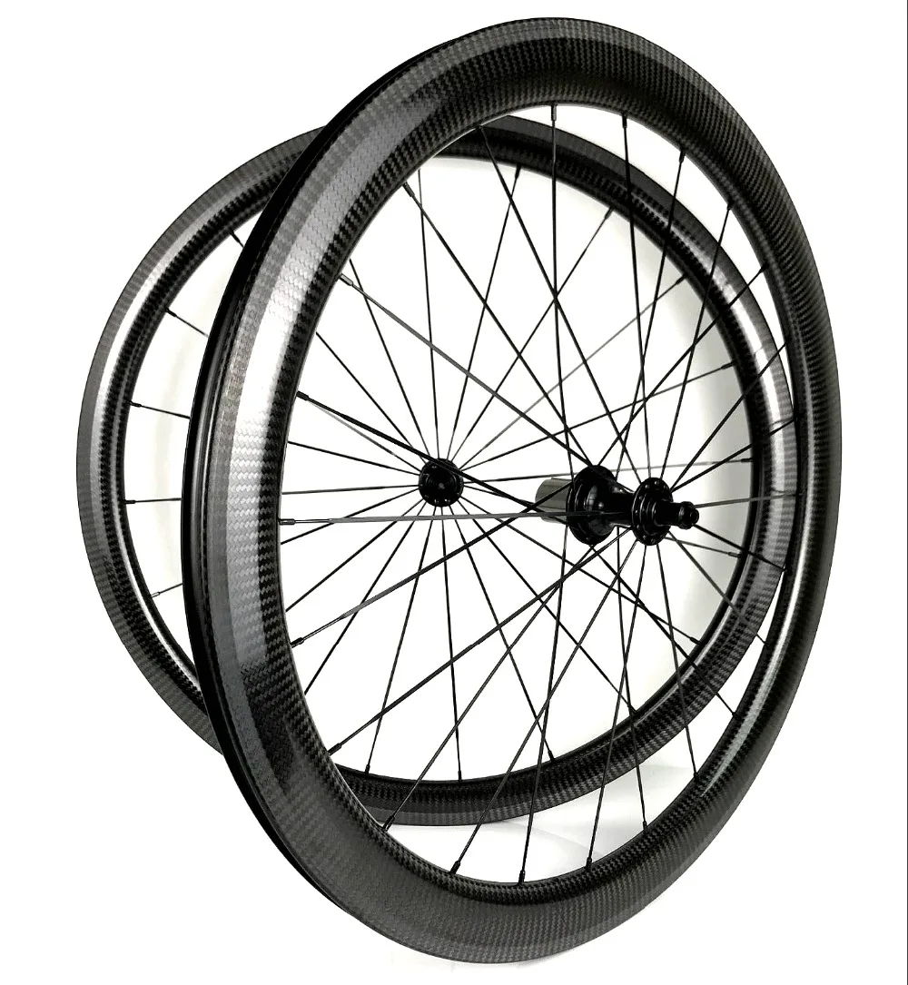 700C Дорожные Углеродные колеса 25 мм ширина Front-38mm Rear-50mm глубина клинчер/трубчатый