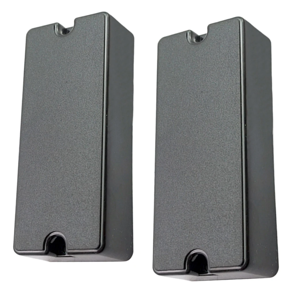 2x Plastic Sealed Pickup Cover  Protector 2 Holes For 4 String Bass