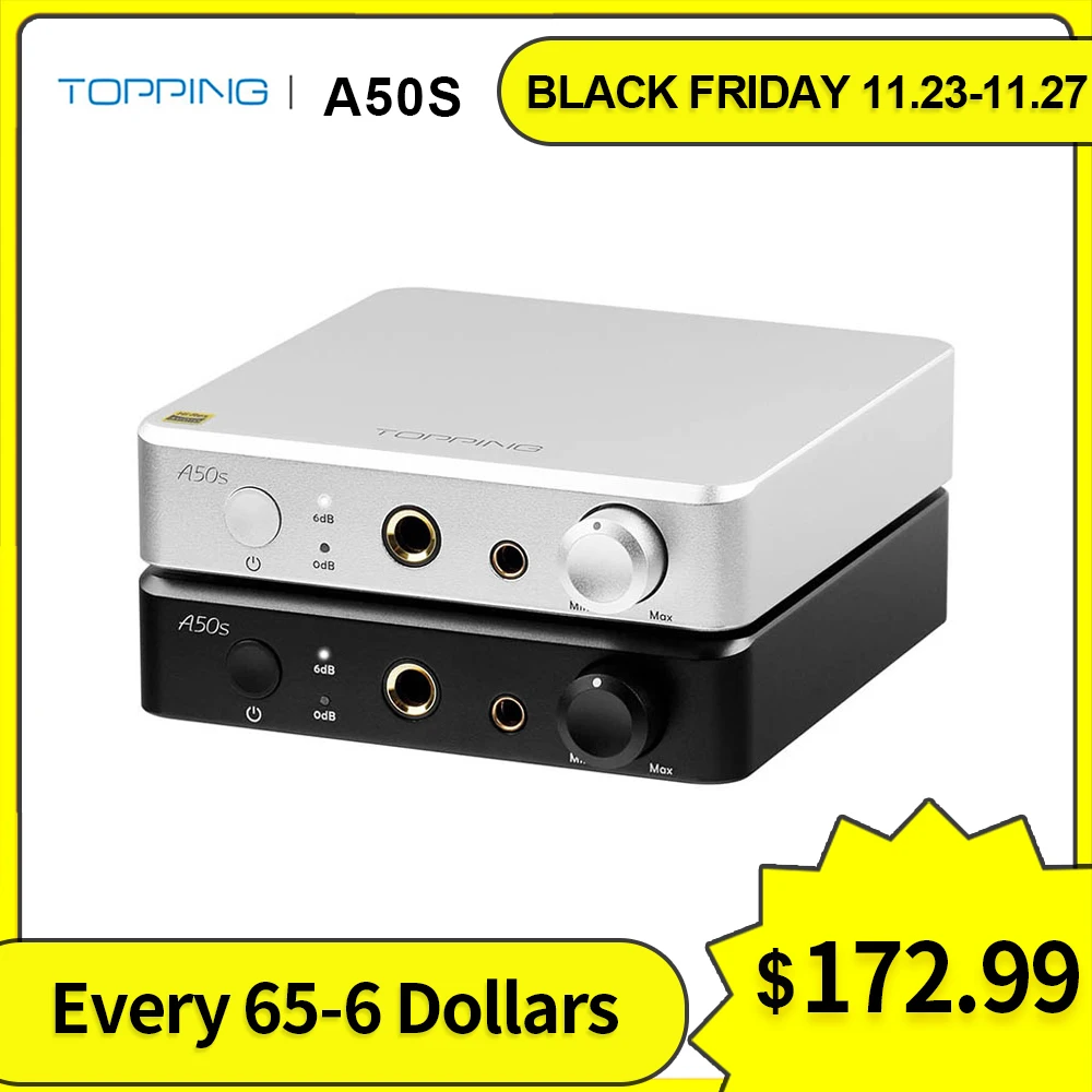 Topping A50s Headphone Amplifier Flagship NFAC