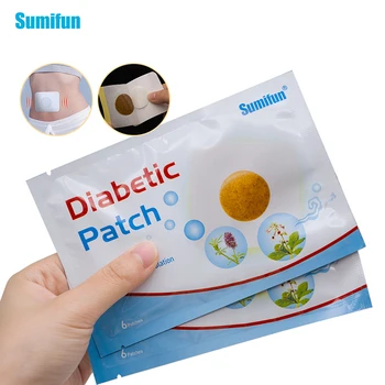 

sumifun 6/12pcs Diabetic Patches Control Cure Blood Sugar Lower Blood Glucose Natural Herbal Health Care Medical Plasters D1788