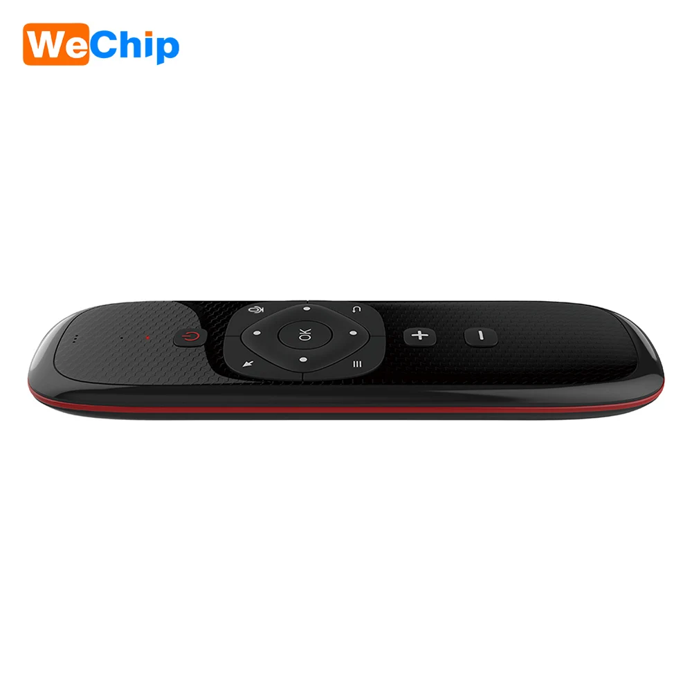 Wechip W2 2,4G Air mouse с сенсорной панелью Беспроводная клавиатура мышь инфракрасный пульт дистанционного управления поддерживает голосовой вход для ТВ-бокса проектора