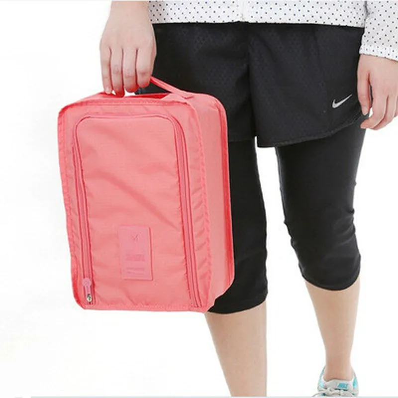 Дорожная сумка для хранения, нейлоновая переносная водонепроницаемая сумка-Органайзер, сумка для переноски, сумка для обуви, обувь, сандалии, Сортировочная сумка, 6 цветов, Органайзер