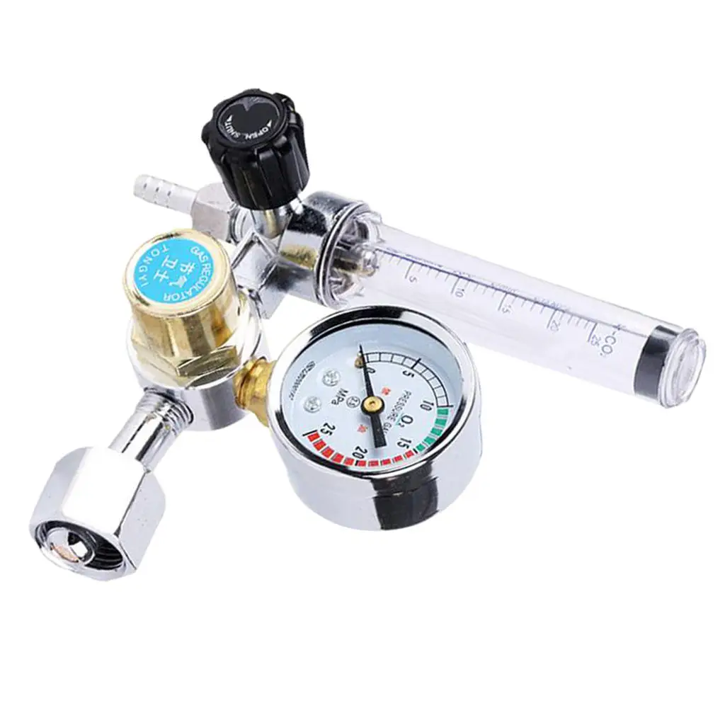 Argon CO2 Mig Tig Flow Meter Welding Weld Regulator Gauge Gas Pressure Reducer Gas welding Regulator Equipment