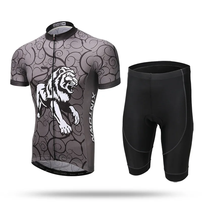 

Xintown Roar Riding Clothes Set Mountain Bike Short Sleeve Jersey Wicking Breathable Bicycle Clothing