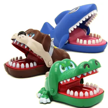 

Crocodile Teeth Bite Toys Game Shark Biting Finger Dentist Games Funny Toys for Kids Adults