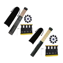 Портативный карманный гитарный практический инструмент гаджет 6 лад+ гитарный бас-Тренажер+ медиаторы для гитары