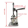 Professional Citrus Juicer Manual Citrus Press And Orange Squeezer Stainless Steel Countertop Squeezer For Fresh Orange Juice 6