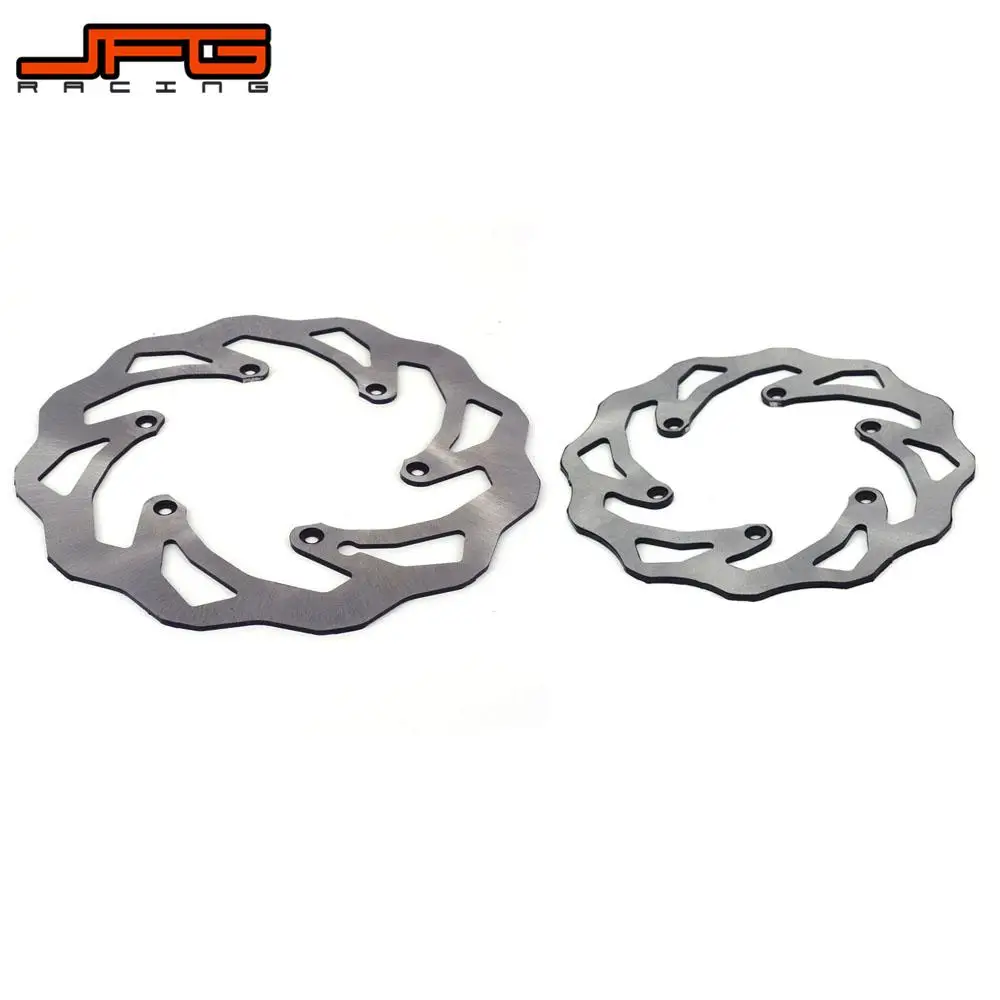 Motorcycle 220MM 260MM Front Rear Brake Discs Rotors Brake Pads KTM EXC SX SXF XC XCF XCW XCFW 125 150 250 300 350 450 530 motorcycle brake discs