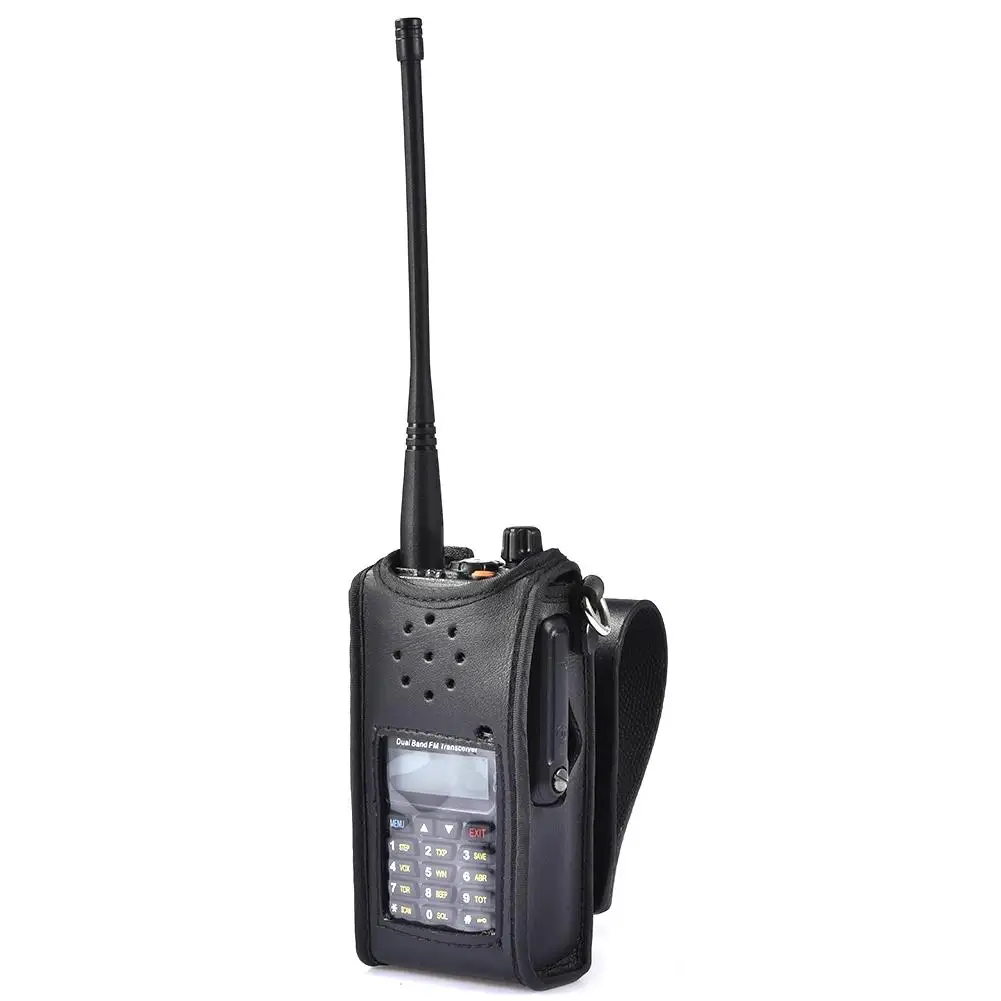 Иди и болтай Walkie Talkie “иди и кожаный мягкий чехол защитный чехол иди и болтай Walkie Talkie“ иди и аксессуары для Baofeng UV-9R УФ 9R плюс UV-XR GT-3WP BF-9700